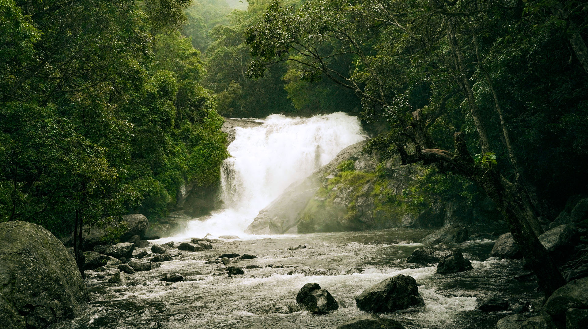 waterfalls